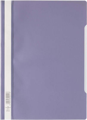 Durable Clipboard with Spring for Paper A4 Purple 1pcs