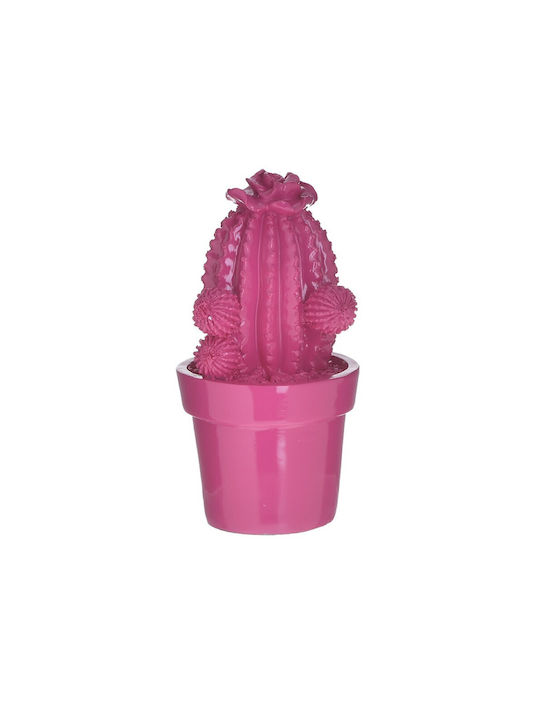 Inart Decorative Cactus made of Polyresin 12x12x21cm 1pcs