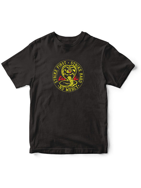 Pyramid International T-shirt Cobra Kai No Mercy σε Μαύρο χρώμα