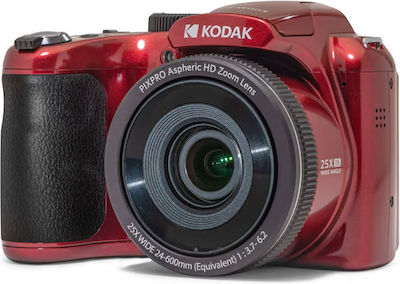 Kodak Astro Zoom AZ255 Compact Aparat Foto 16MP Cu Zoom Optic 25x cu Ecran 3" și Rezoluție Video 1280 x 720 pixeli Roșu