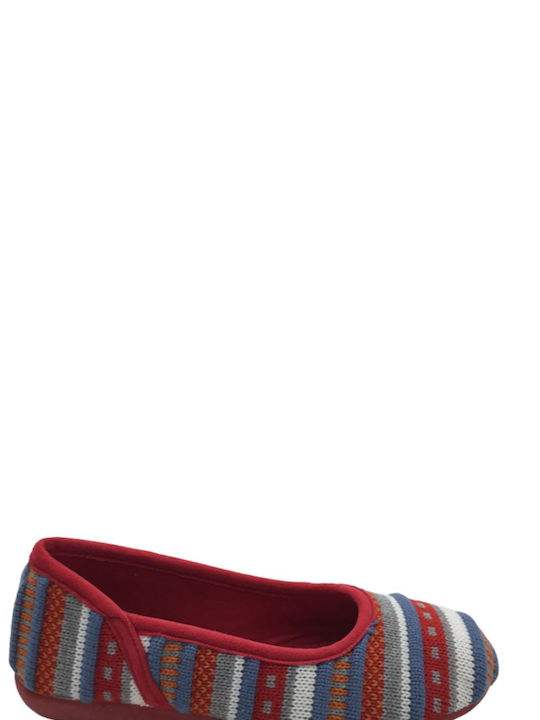 Dicas 2571 Closed-Back Women's Slippers In Red Colour