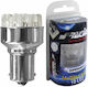 Simoni Racing Lampen Auto BA15S LED Rot 12V 1Stück
