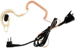 Telecom PY-29-M Căști Receptor Emisie Fără Fir UHF/VHF Compatibil cu Motorola