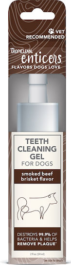 Tropiclean Teeth Cleaning Gel για Σκύλους κατά της Πέτρας & Πλάκας 59gr