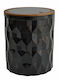 Ankor Diamond Plastic Toilet Bin 5lt Black