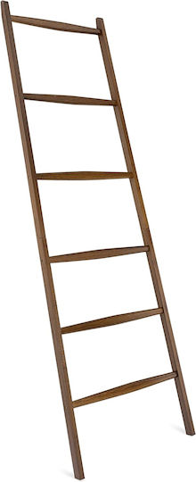 Navaris Σκάλα Μπάνιου 6 Θέσεων Δαπέδου ​56x170cm Καφέ