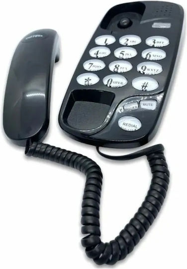 Odtel KXT-580 Kabelgebundenes Telefon Büro Schwarz