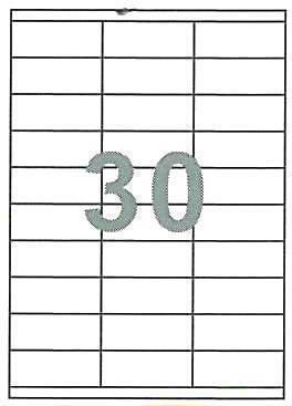 Next 3000 Etichete autoadezive A4 Dreptunghiulare 70x29.6mm