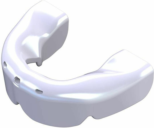 Opro 2228001 Protective Mouth Guard Senior White Suitable for Braces with Case