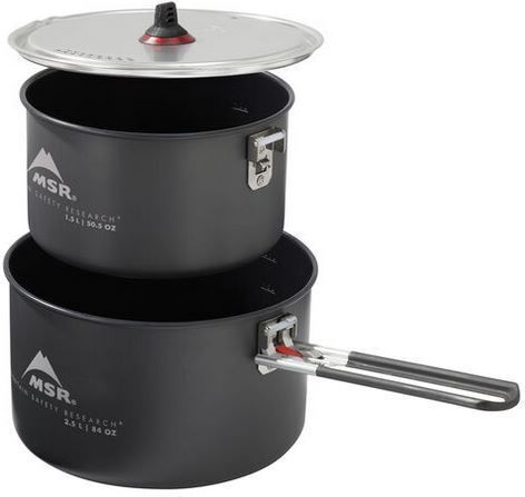 MSR Ceramic 2-Pot Set Σετ Μαγειρέματος για Camping 2.5lt