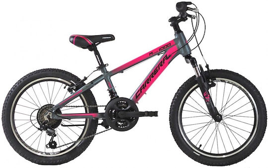Carrera M2 1000 20" Παιδικό Mountain Bike με Σκελετό Αλουμινίου (2023) Ροζ