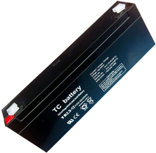 TC Battery Μπαταρία UPS με Χωρητικότητα 2.3Ah και Τάση 12V 07.02.0069