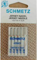 Sewing machine needles SCHMETZ JERSEY 130/705 - 70/10 - 80/12 - 90/14