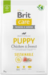 Brit Care Puppy 3kg Dry Food for Puppies with Chicken