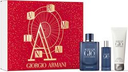 Giorgio Armani Acqua Di Gio Ανδρικό Σετ με Eau de Parfum & Mini Άρωμα 3τμχ
