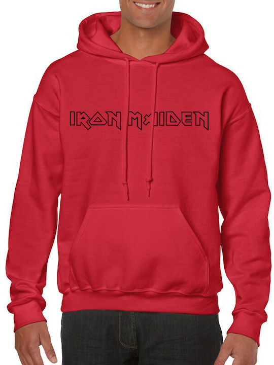 Pegasus Iron Maiden Hoodie Red