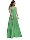 Desiree Maxi Dress for Wedding / Baptism Green