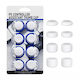 Ornate Thumb Grips Χειριστηρίου για PS5 σε Λευκ...