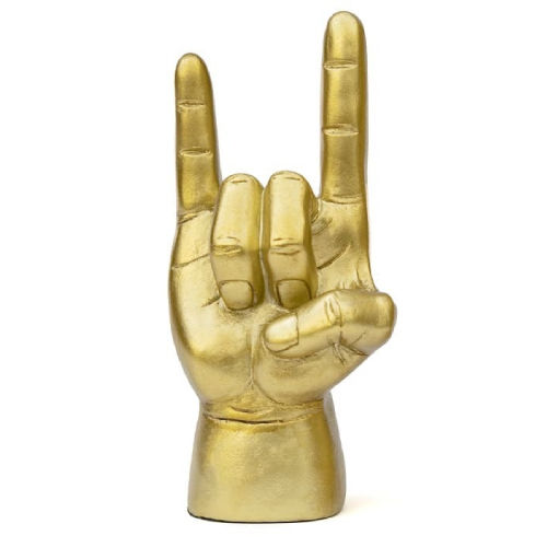Luckies Rock On Mini Επιτραπέζια Βάση Ακουστικών Χρυσή