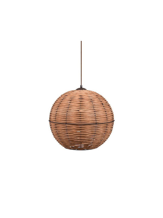 Fylliana Pendant Light Single-Light for Socket E27 Brown