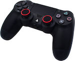 Thumb Grips 2τμχ για PS3 / PS4 / Xbox One σε Μαύρο/Κόκκινο χρώμα