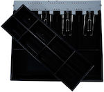 ICS Ics DF 350 Εσωτερικό Συρταριού Ταμειακής με 8 Θήκες Κερμάτων και 4 Χαρτονομισμάτων 32.5x29.2x5.6cm