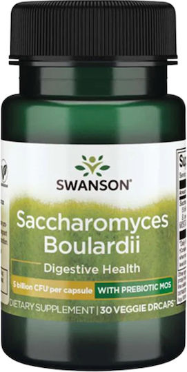 Swanson Saccharomyces Boulardii Präbiotika 30 veg. Kappen