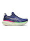 ASICS Gel-Nimbus 25 Γυναικεία Αθλητικά Παπούτσια Running Indigo Blue / Pure Silver