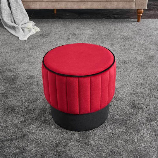 Hocker Für das Wohnzimmer Rose Rot 40x40x40cm Hocker Für das Wohnzimmer Rose Rot 40x40x40cm