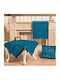 Liolios Home Runner Metal Petrol 45x160cm