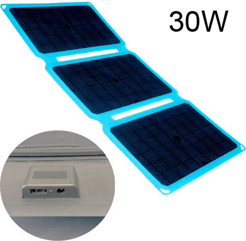 Invictus Invictus Αναδιπλούμενο Ηλιακό Panel Φορτιστής 30W με USB Output (Φορητών Συσκευών) (SRUSB-30)