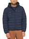 Χειμωνιάτικο Μπουφάν Puffer Navy Μπλε