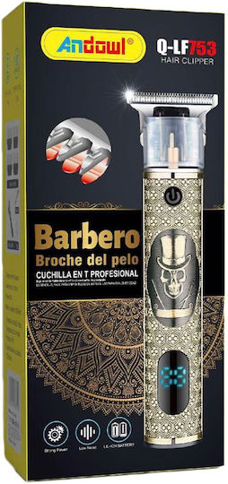 Andowl Rechargeable Hair Clipper Gold Q-LF753