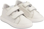 Babywalker Baptism Leather Sneakers White