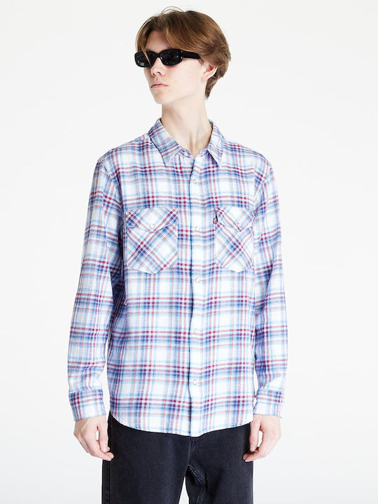 Levi's Western Μακρυμάνικo Βαμβακερό Πουκάμισο ...