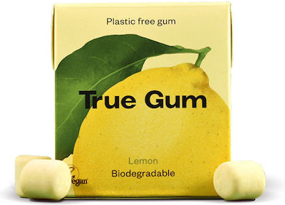 True Gum Chewing gum with Λεμόνι Flavour Sugar Free 21gr