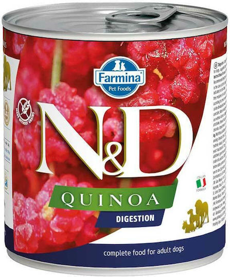 Farmina Quinoa Wet Digestion Wet Food Dogs in Cans with Lamb Grain-Free & Gluten-Free 285gr