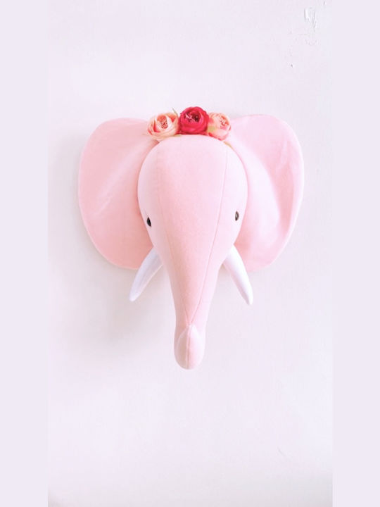 Elephant baby pink Wall Decorative