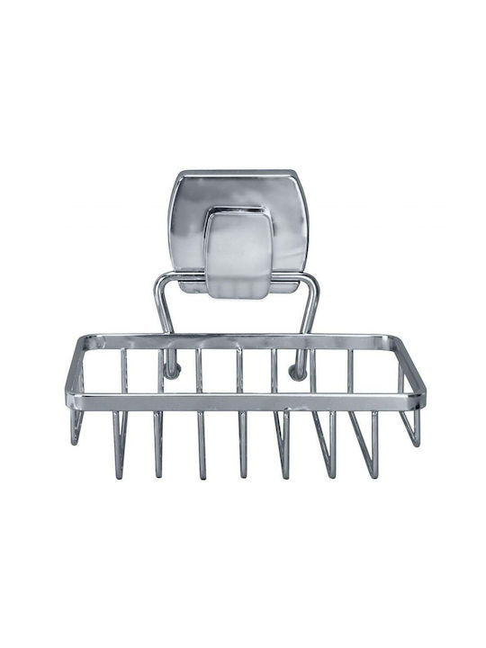Kleine Wolke Levana Metallic Soap Dish Wall Mounted Silver