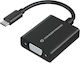 Conceptronic Convertor USB-C masculin în VGA feminin 1buc ABBY05B