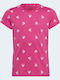 Παιδικό T-shirt Φούξια Brand Love