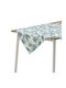 Click Checkered Cotton Blue / Green 90x90cm