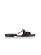 Women's Sandal with Greek Made Black Pearl Sandal