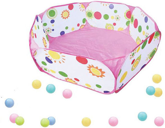 Топкинис 120x38x38см. за 3+ години Години Розов