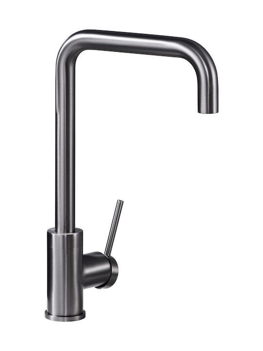 Imex Loira Tall Kitchen Counter Faucet Gun Metal