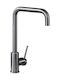 Imex Loira Tall Kitchen Faucet Counter Gun Metal