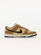 Nike Dunk Low Sneakers Dk Driftwood / Black Sesame Sail