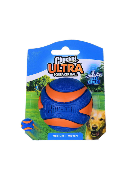 Chuckit Ultra Squeaker 6cm Μπάλα Παιχνίδι Σκύλου Large