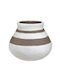 Inart Terracotta Ghiveci Ceramică Maro 29x29x25εκ.