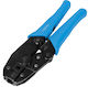 LogiLink Ethernet Internet Cable Crimping Plier RJ12, RJ11, RJ45 with Cable Cutter WZ0039